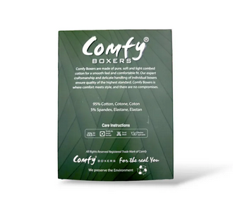 Comfy Underwear Pack of 2 Box Underwear (2 Pieces in 1 Pack) Comfy Underwear Pack of 2 Box Underwear (2 Pieces in 1 Pack) - Image 4